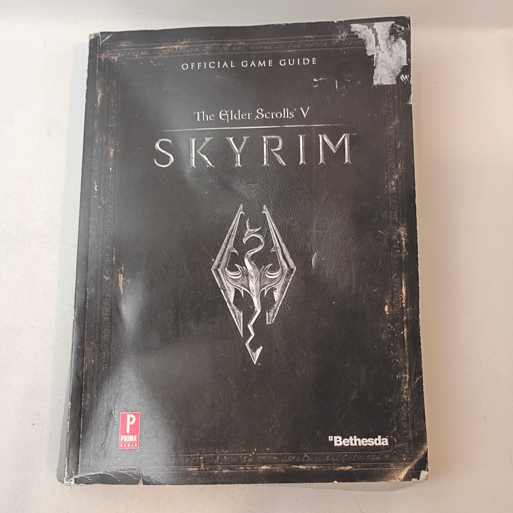 Skyrim Elder Scrolls V Prima Official Game Guide 2011 Paperback